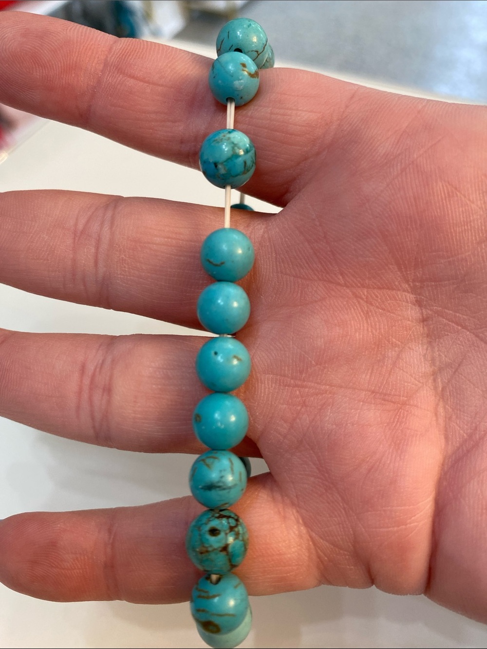 Blue stone bracelet - Picture 3 of 8